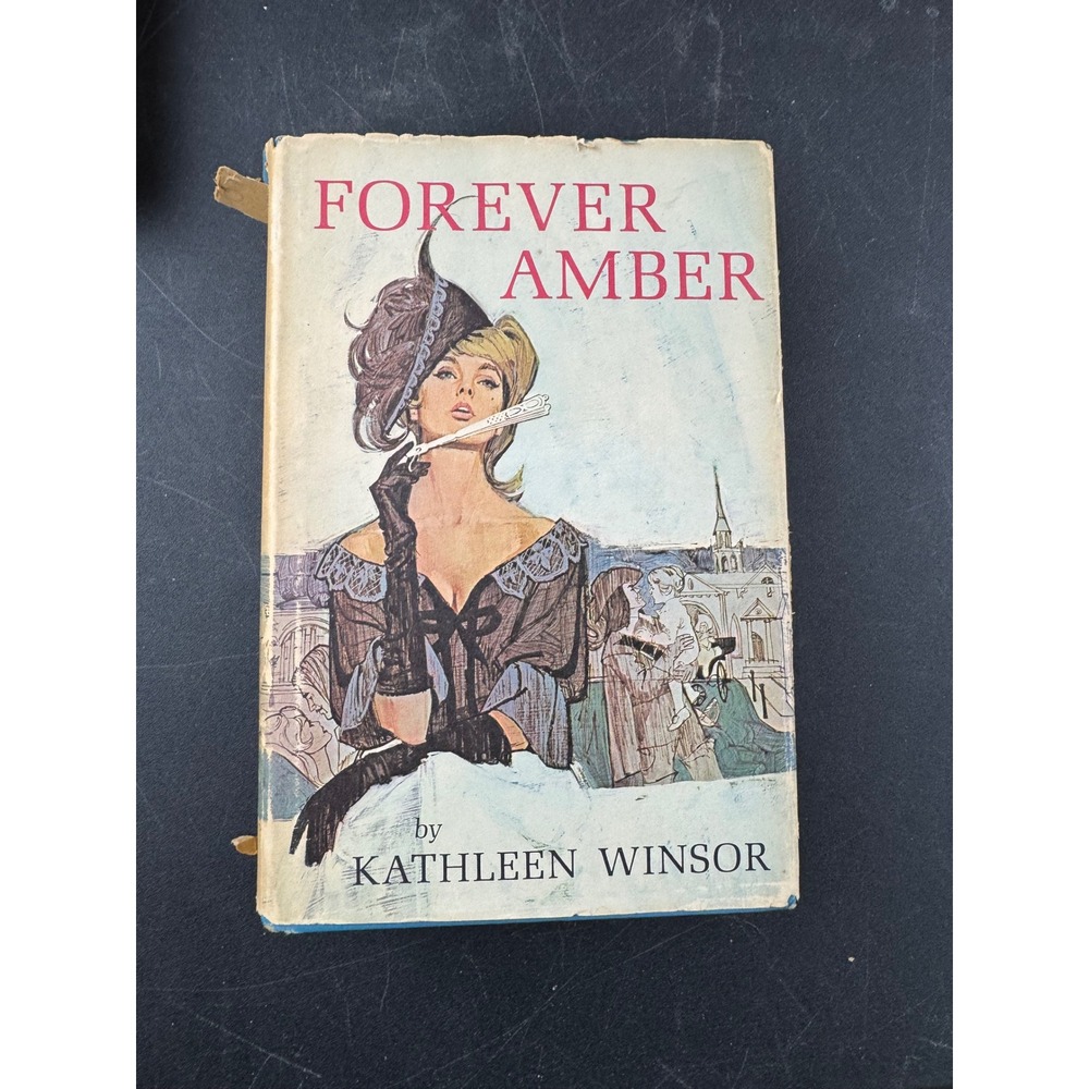Forever‎ Amber Kathleen Winsor 1944 Book Club Edition Hardcover Vintage Fiction